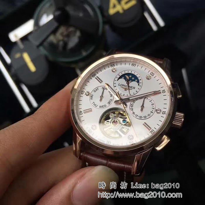 LONGINES浪琴 全自動機械 頂級機械男士腕表 WSS0562
